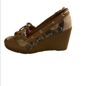 Sperry Top Sider Heeled Slip On Shoes